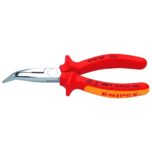 Knipex Flachrundzange VDE 160 für präzise Greif- und Schneidarbeiten