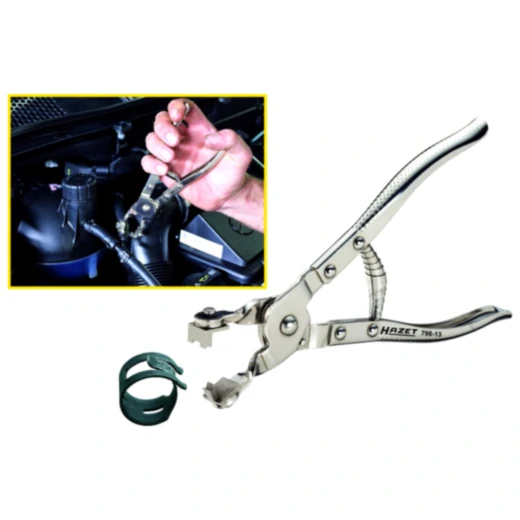 Schlauchklemmzange für: VW, Seat und Skoda mit drehbaren Backen