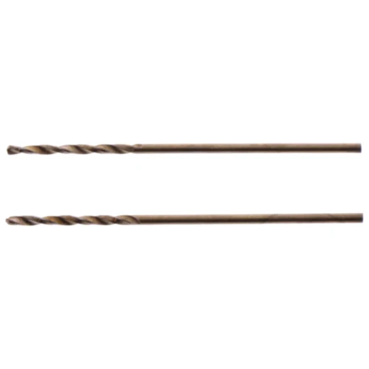 Spiralbohrer 1.0 mm HSSE-Cobaltlegiert, 2 Stück