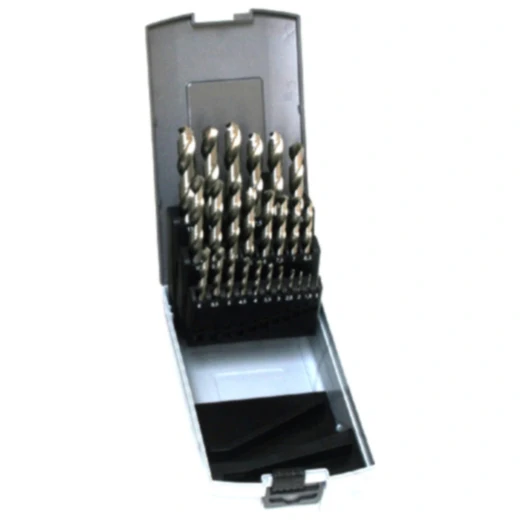 Spiralbohrersatz 25-teilig HSS 1.0-13.0 mm