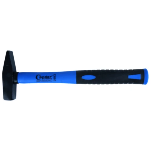 Schlosserhammer 300g mit Fiberglasstiel