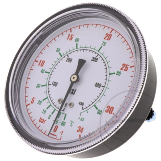 Hochdruckmanometer für Klimaservicegerät Texa bis 34 bar