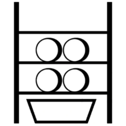 Fassregal mit Auffangwanne für 4x60 L Fässer_0