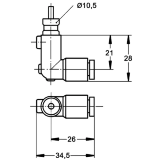 Entlastungsventil EV 3-weiß für Druckschalter MDR 3_0