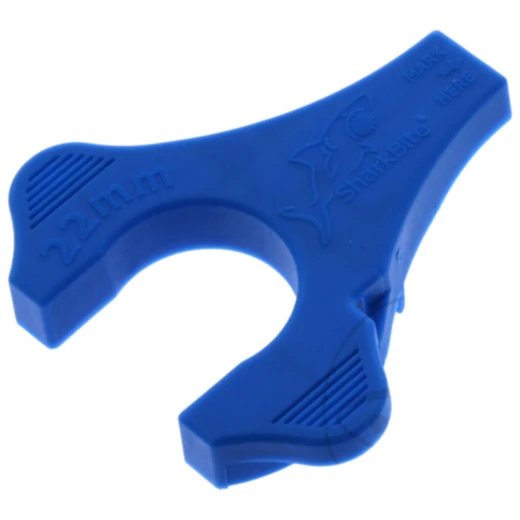 Lösehilfe und Tiefen-Marker für Druckluft-Steckverbinder 22 mm