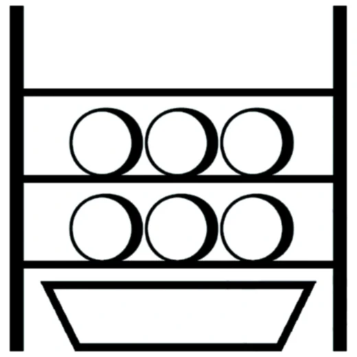 Fassregal für 6x60 Liter mit Auffangwanne_0