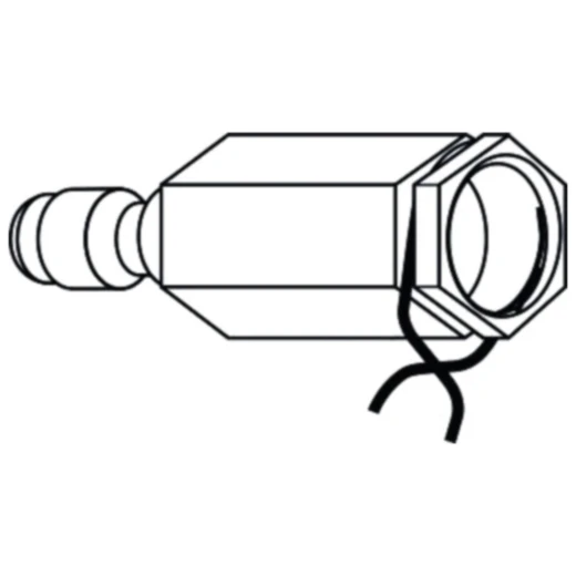 BMW/LAND ROVER Adapter 14 mm WEIBLICH für BG Automatik-Getriebe