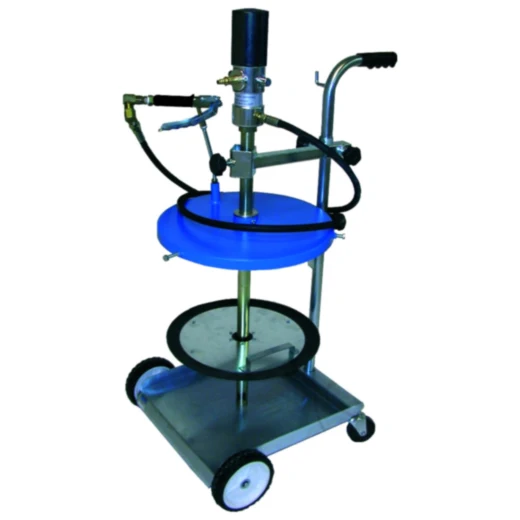 Mobiles Abschmiergerät für Fettgebinde 30 kg