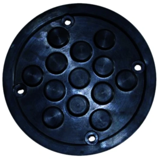 Gummiauflage SLIFT 150 mm 4-Loch für Motorräder