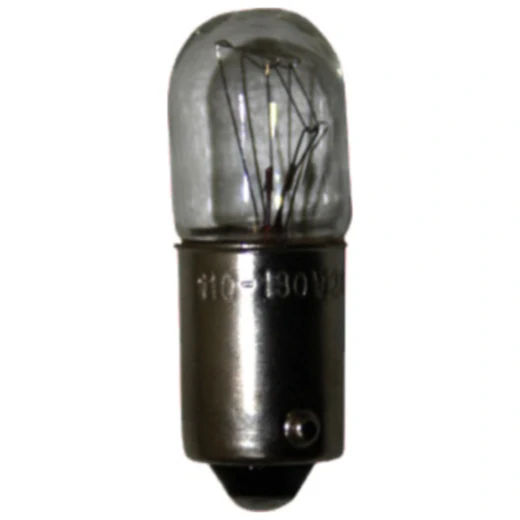 Glühlampe BA9S 130V 2W für Anzeigeschränke