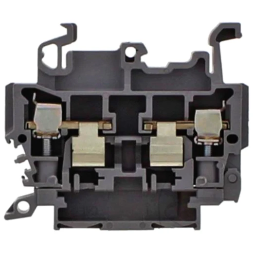 Sicherungsklemme grau für Feinsicherungen 5x20 mm