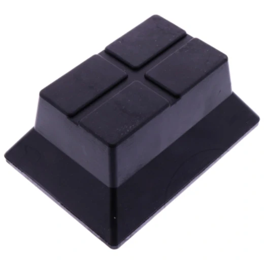 EV-Gummipyramide für Elektrofahrzeuge 60 mm Flach