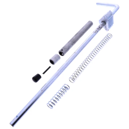 Ziehstange 2.60 HL Nussbaum für 2-Säulenbühne