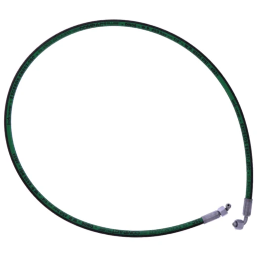 Hydraulikschlauch 145 cm 2x abgewinkelt 90° für Hebebühne FOX 5500