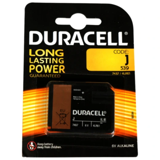 Flachbatterie 6 V für Fernbedienungen, kompatibel mit 4LR61