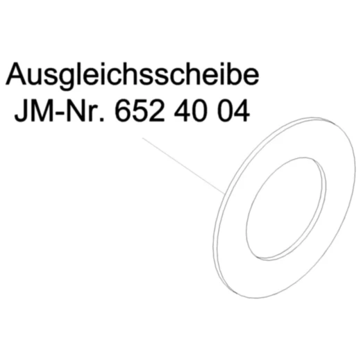 Ausgleichsscheibe für JMP Fox 4000 H