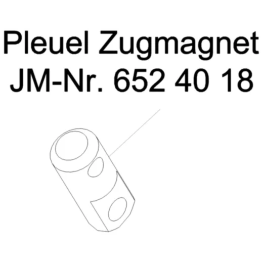 Pleuel Zugmagnet für JMP Fox 4000 H