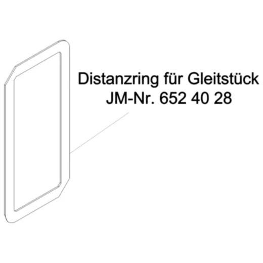 Distanzring Gleitstück für JMP Fox 4000 H