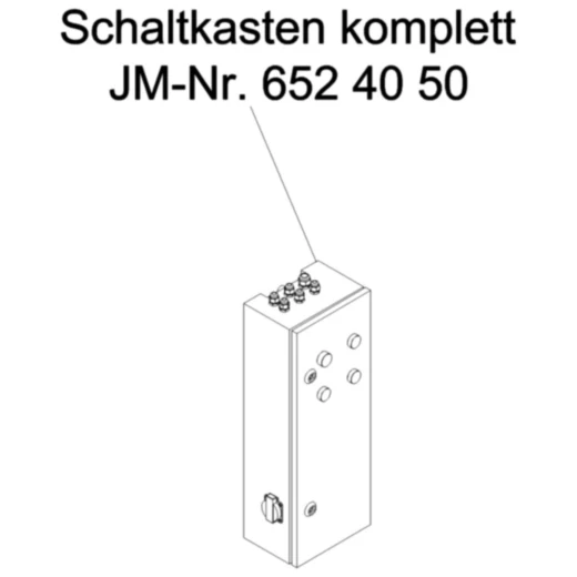Schaltkasten JMP 4000 H Metall komplett