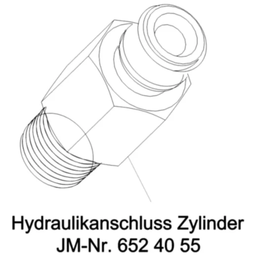 Hydraulikanschluss für: JMP Fox 4000 H