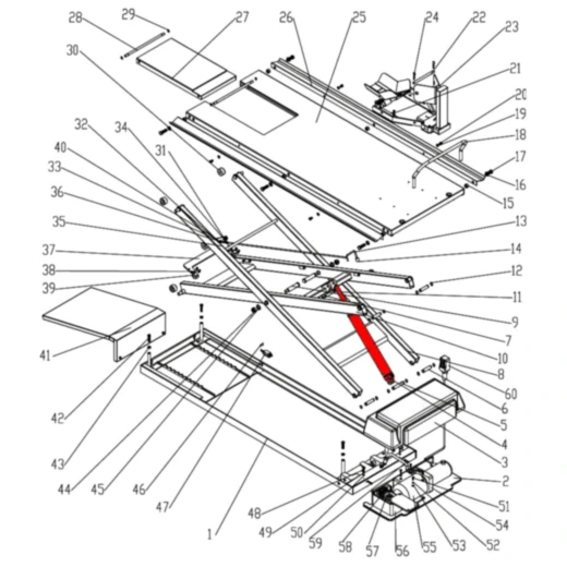 Hydraulikzylinder für JMP 500 / Lux_0