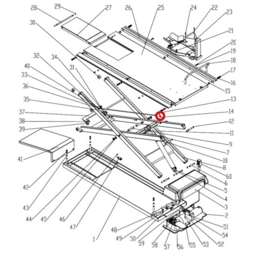 Sicherungshebelknopf für JMP 500 / Lux_2
