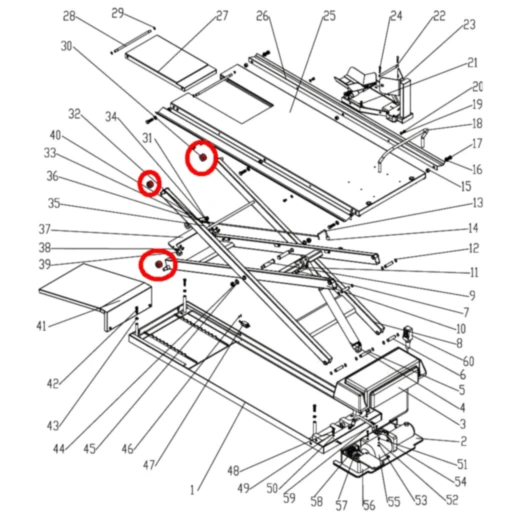 Gelenkbuchse für JMP 500 / LUX_0