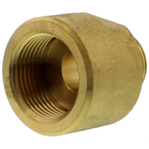 Reduziernippel Messing G 1/2" außen - G 3/4" innen für Rohrleitungen