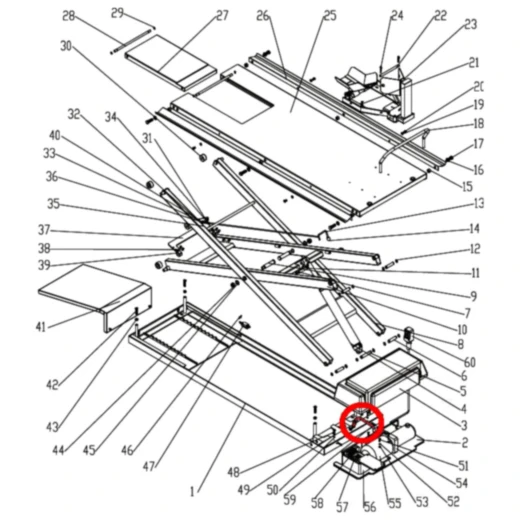 Hydraulikschlauch 600 mm für JMP 500 / LUX_0