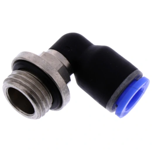 Winkel-Steckverbinder G 1/4 für 6 mm PA-Rohr