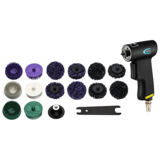 Borstenschleifer Satz pneumatisch für Metallreinigung