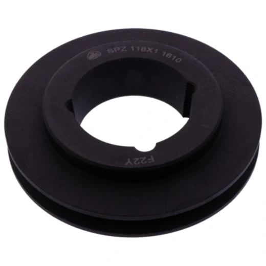 Riemenscheibe SPZ 118X1 für E-Motor Kompressor