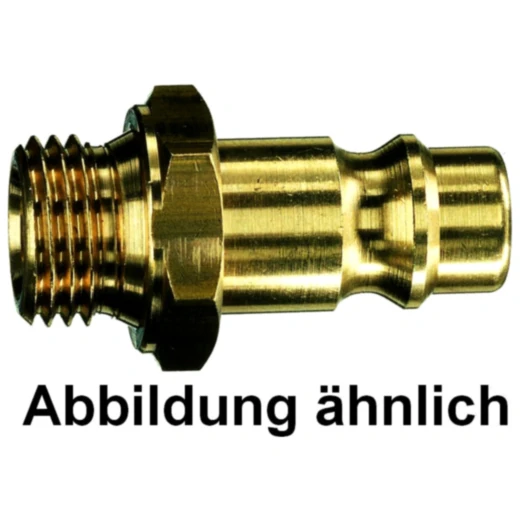 KUP.Nippel mit Außengewinde 1/4 für Druckluftadapter