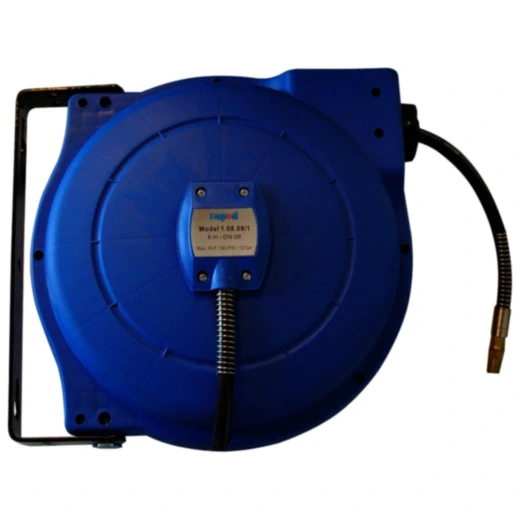 Schlauchaufroller 8m 10bar für Druckluft