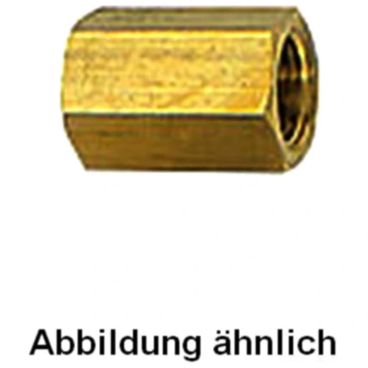 Muffe 1/2" aus Messing