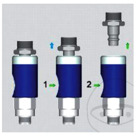 Sicherheitskupplung ewo Ø 13 mm mit Knopf Entriegelung_0