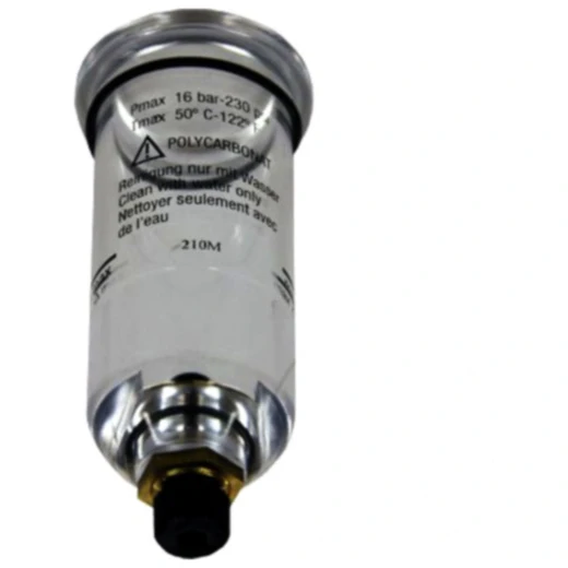 Ersatzglas für Filter mit Handablass DN 6