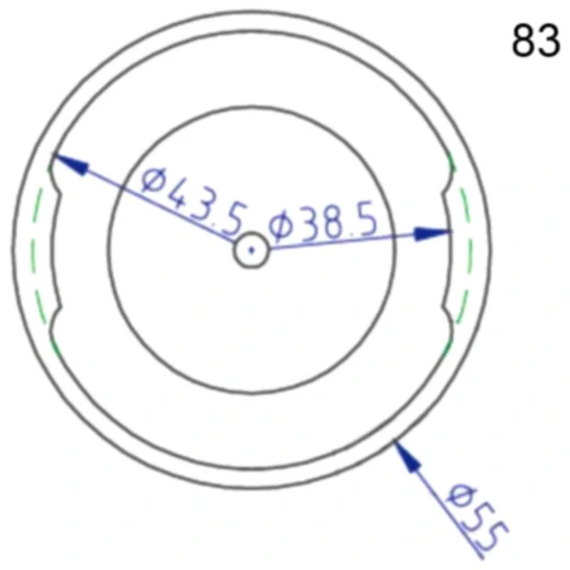 Anschlussdeckel Nr. 83 für Bremsenfüll- und Entlüftergeräte_0