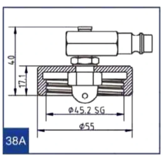 Anschlussdeckel für Bremsenfüll- und Entlüftergeräte