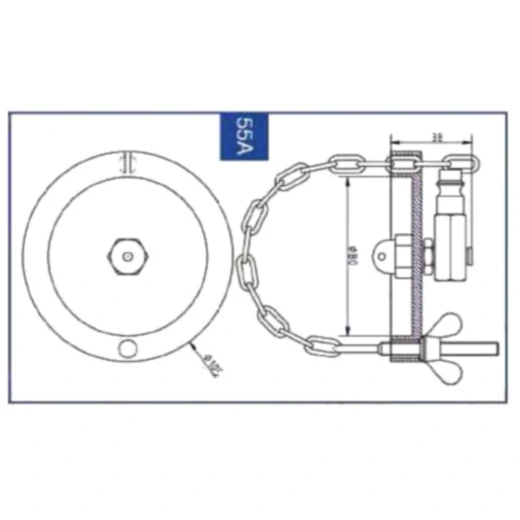 Anschlussdeckel für Bremsenfüll- und Entlüftergeräte 6572382_0