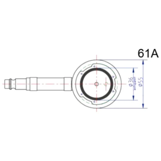 Anschlussdeckel Nr. 61 A für Bremsenfüll- und Entlüftergeräte_0