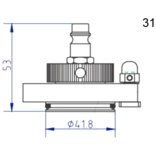 Anschlussdeckel für Bremsenfüll- und Entlüftergeräte 6572796_1