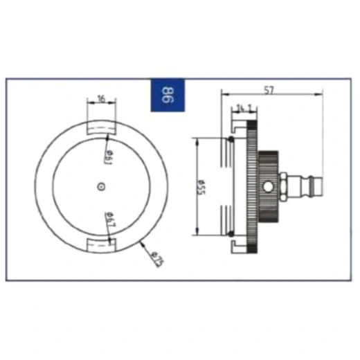 Anschlussdeckel für Bremsenfüll- und Entlüftergeräte 6572812_0