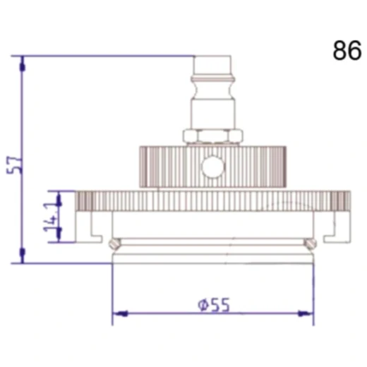 Anschlussdeckel für Bremsenfüll- und Entlüftergeräte 6572812_1
