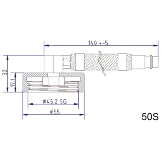 Anschlussdeckel Nr. 50S für Bremsenfüll- und Entlüftergeräte_0