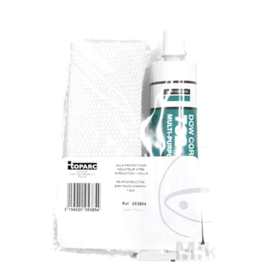 Glasfaserabdeckung für Induktionsgeräte, 5 Stück