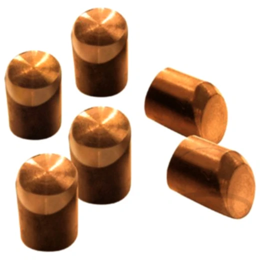 Abgeschrägte Elektrodenkappen GYS 6 Stück