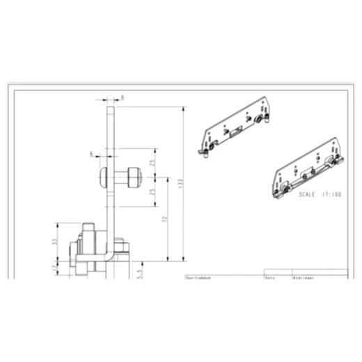 AC Anbindung für Rotary 4-Säulen-Hebebühnen SM40 - SM80