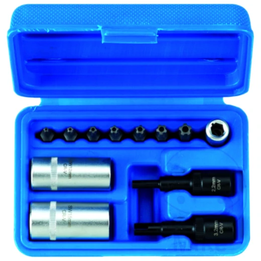 Steckschlüsselsatz 12-teilig für Klimaanlagen