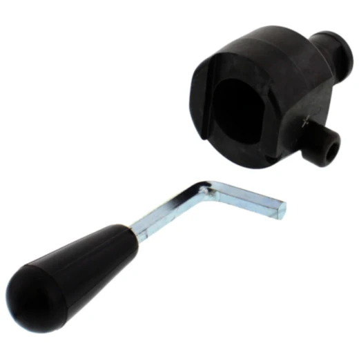 Adapter für Schnellkupplung mit Kunststoffmontage